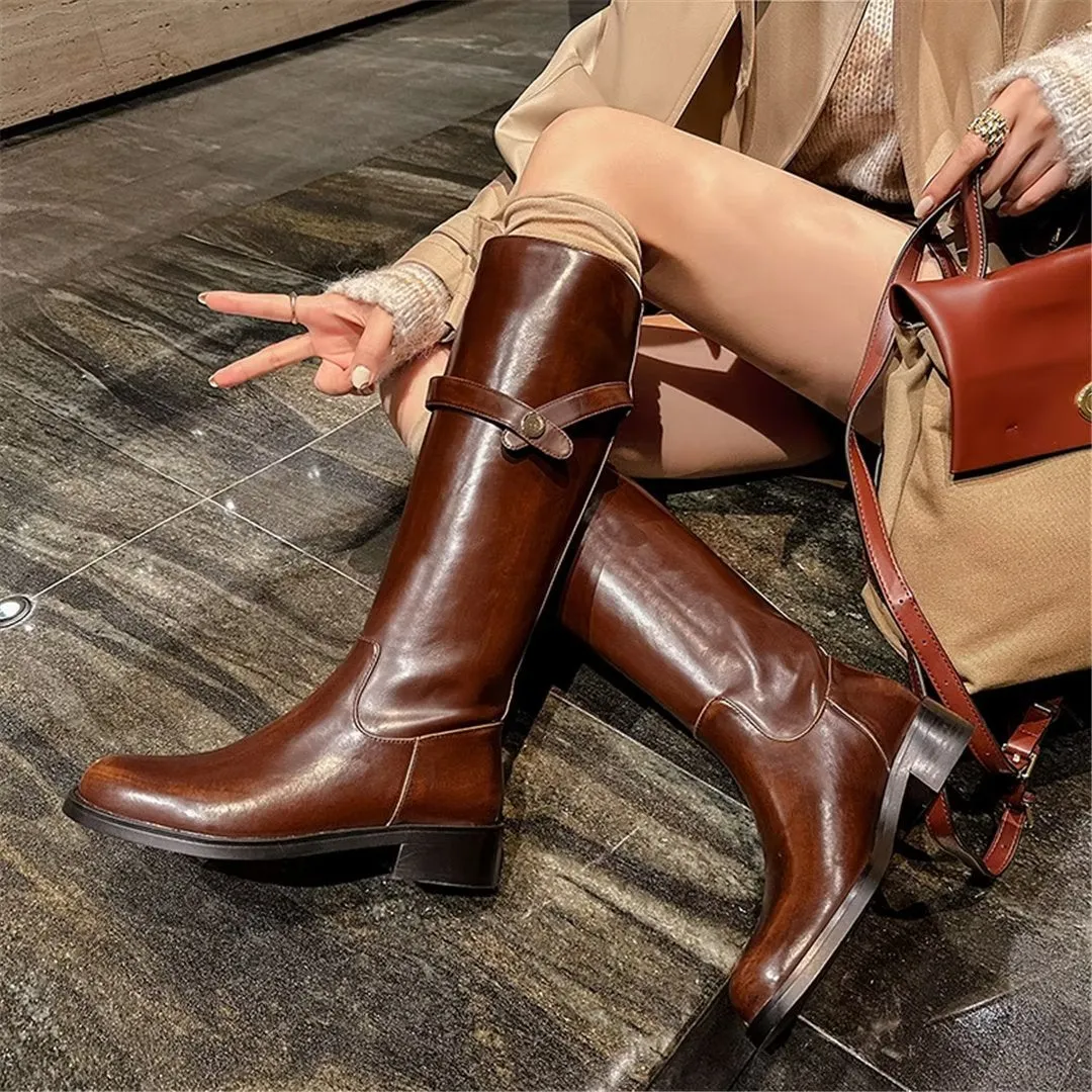 Veltique Chic Glide Boots
