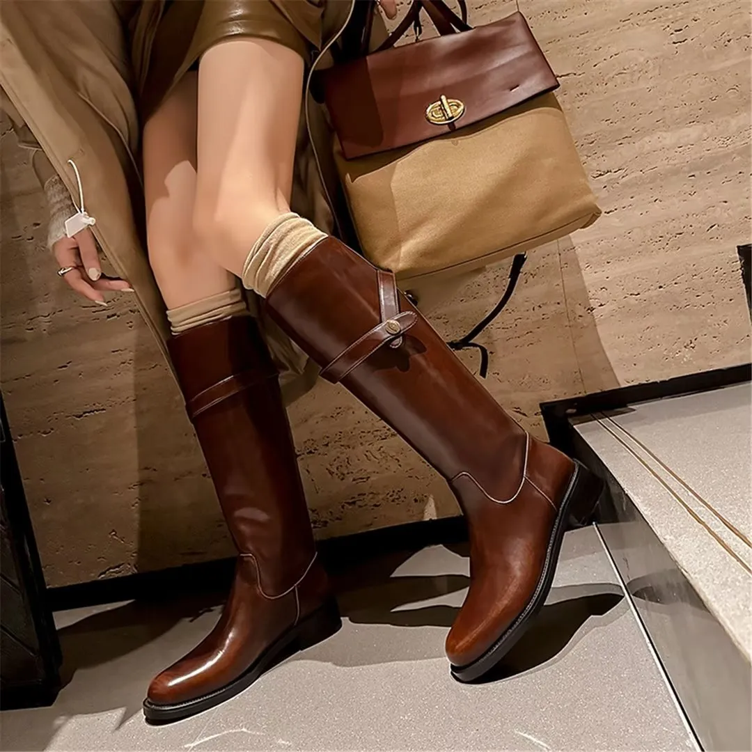 Veltique Chic Glide Boots