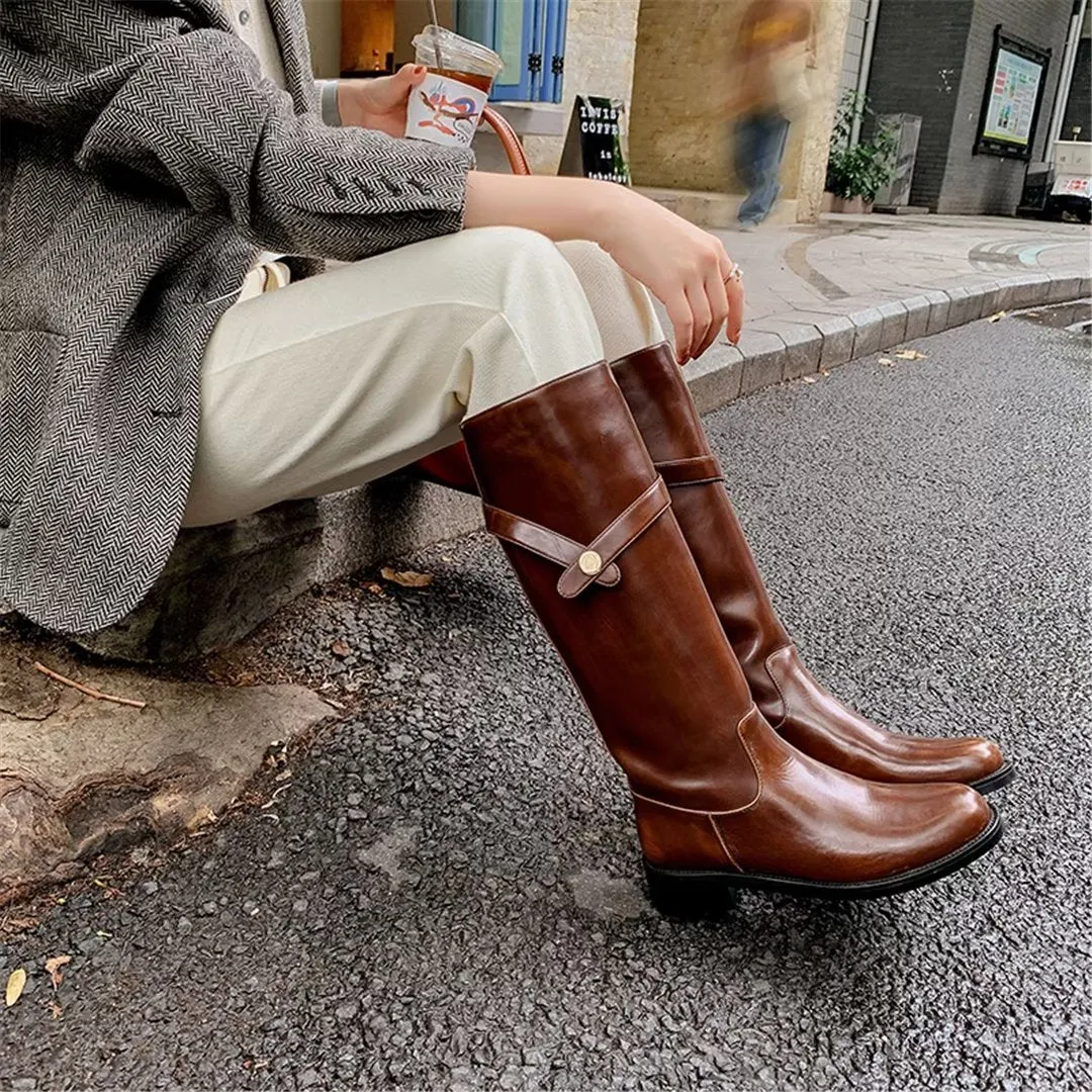 Veltique Chic Glide Boots