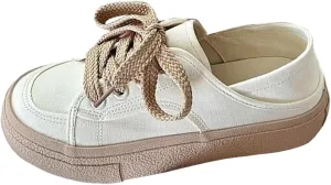 Women Gym Shoes Fashion Thick Sole Casual Sneakers Non Slip Comfortable Walking Athletic Shoes Slip On Tennis Shoes