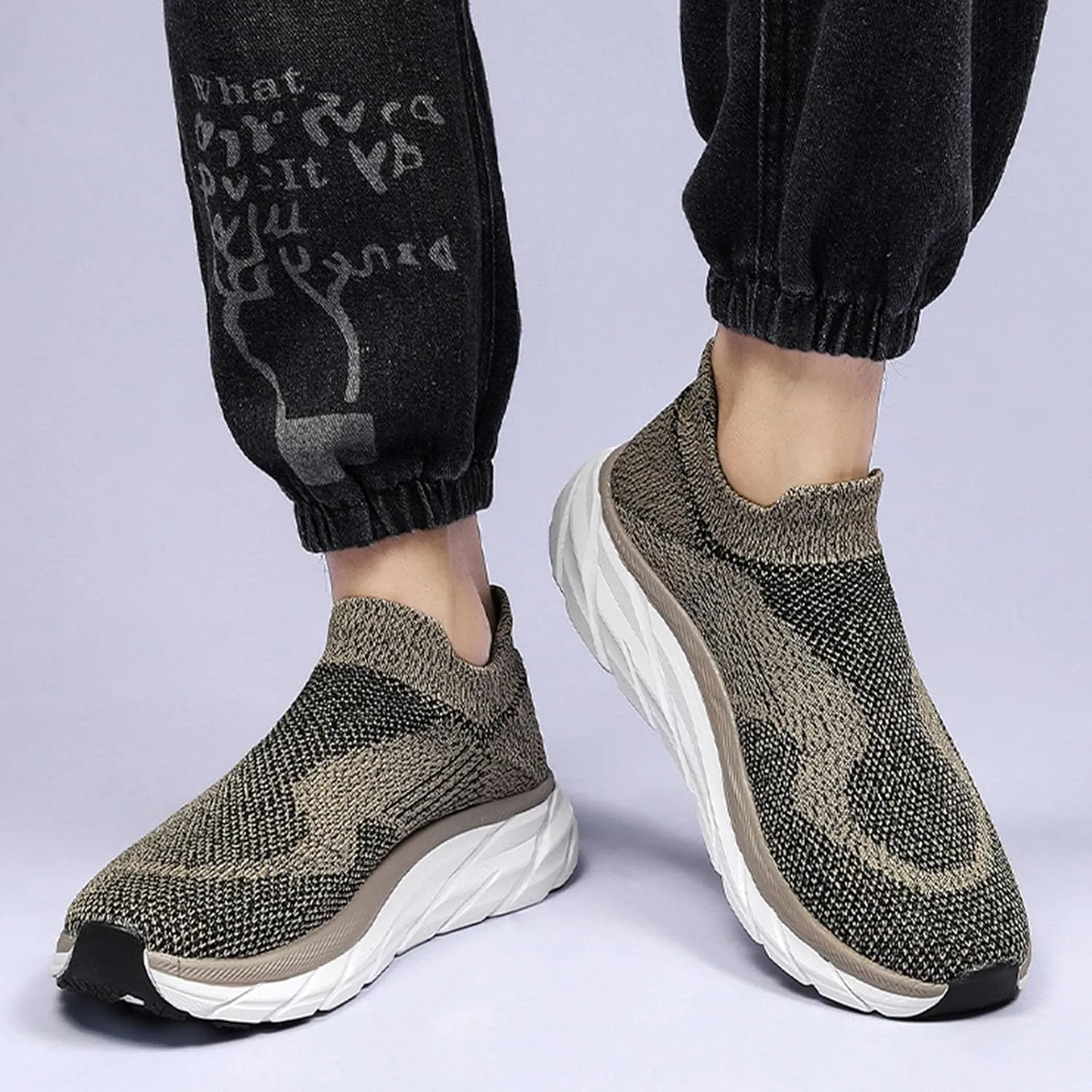 Womens Tennis Shoes Womens Sneakers Slip On Walking Shoes Breathable Running Shoes Lightweight Non Slip Workout Shoes