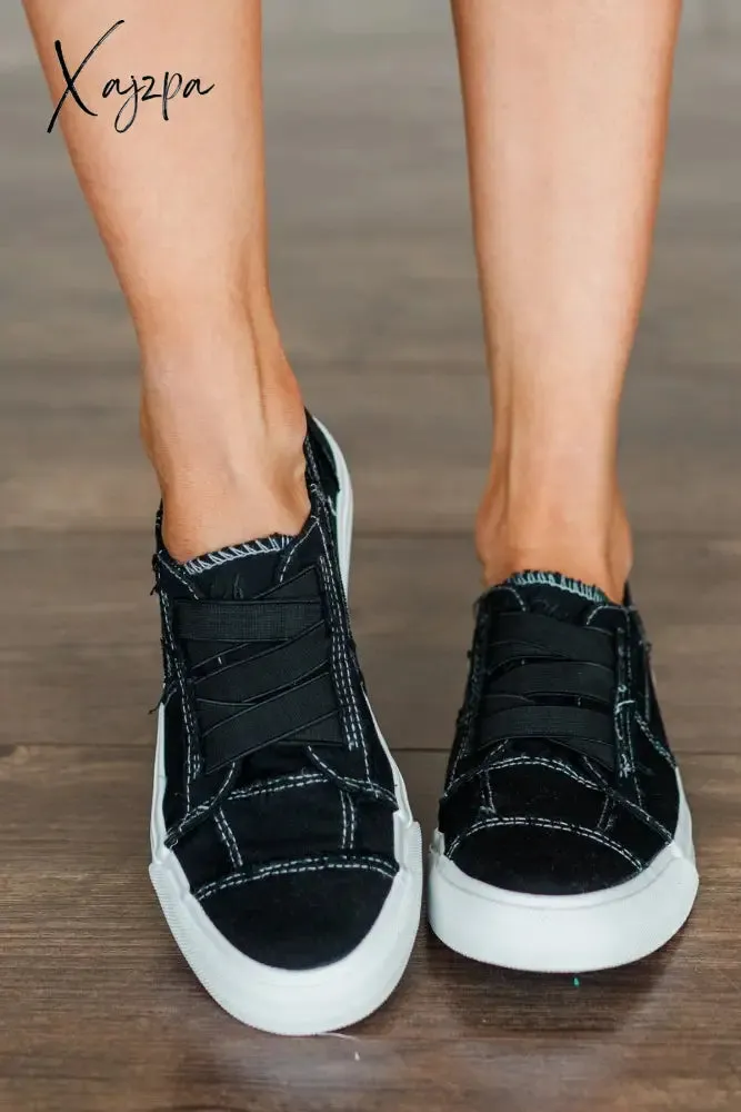 Xajzpa - Love You A Latte Slip On Sneakers
