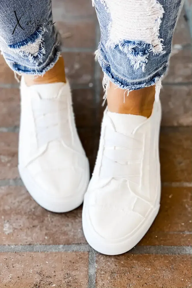 Xajzpa - Love You A Latte Slip On Sneakers