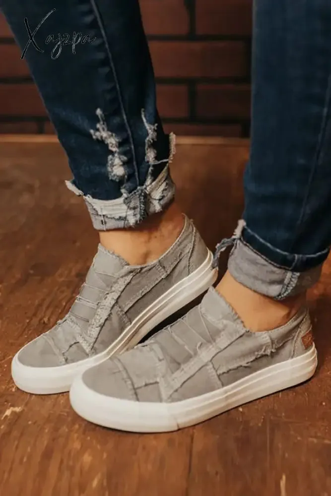Xajzpa - Love You A Latte Slip On Sneakers