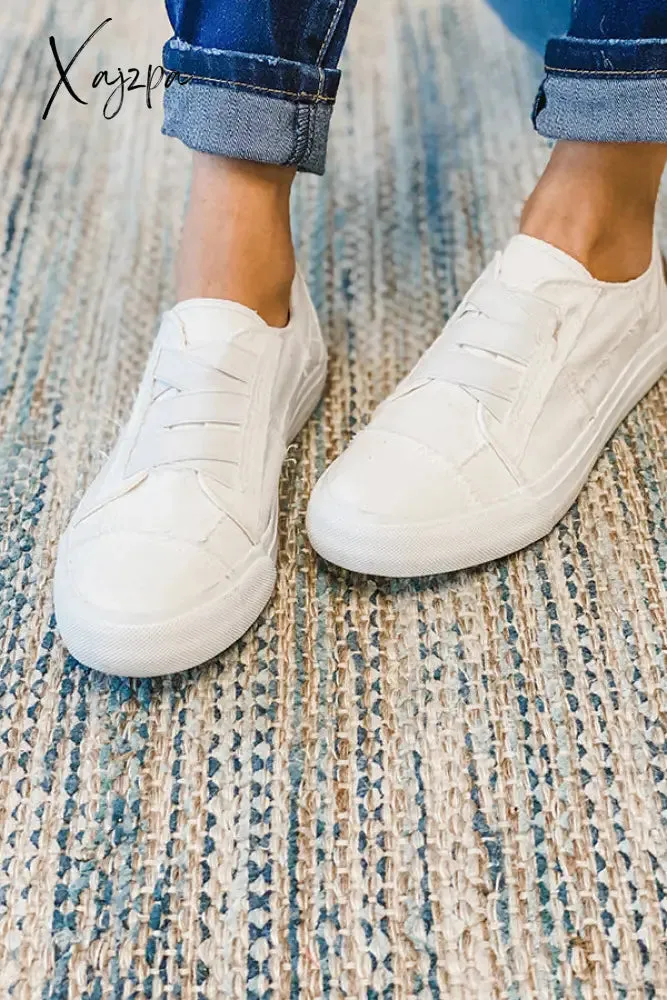 Xajzpa - Love You A Latte Slip On Sneakers