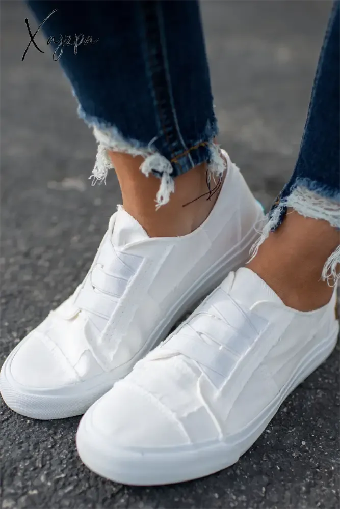 Xajzpa - Love You A Latte Slip On Sneakers
