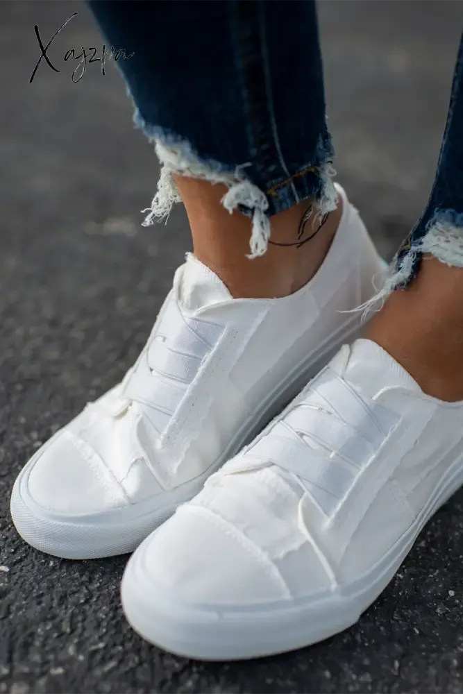 Xajzpa - Love You A Latte Slip On Sneakers