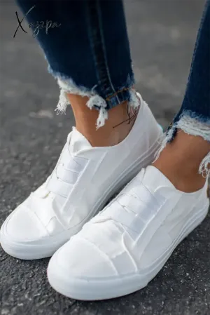 Xajzpa - Love You A Latte Slip On Sneakers
